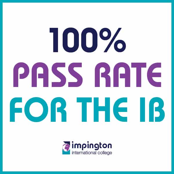 100% pass rate at Impington International College