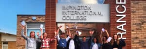Students outside Impington international college